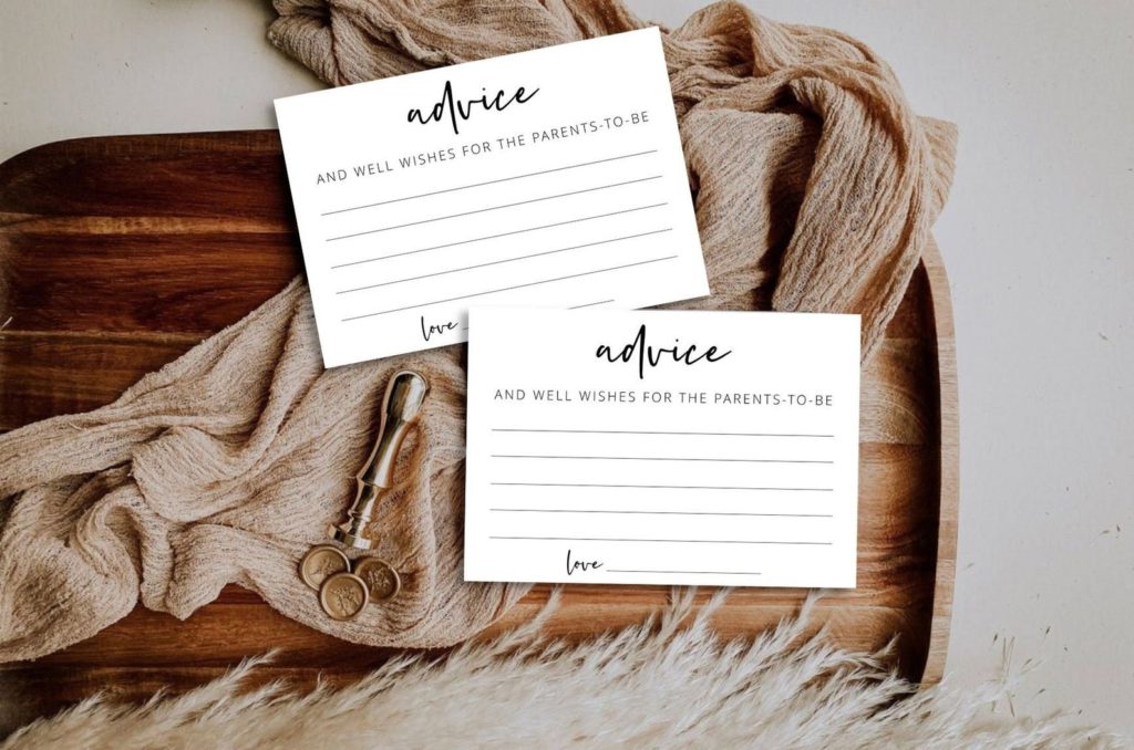 Etsy Advice Cards
