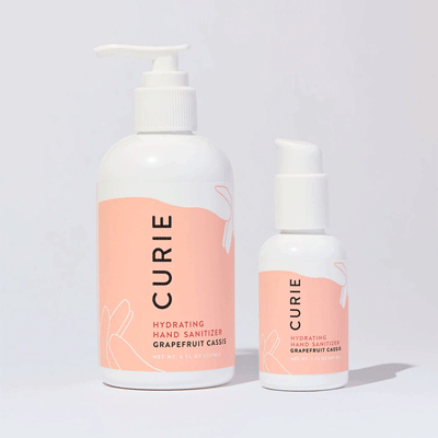 Curie Hydrating hand sanitizer