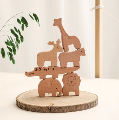 Montessori Wooden Blocks