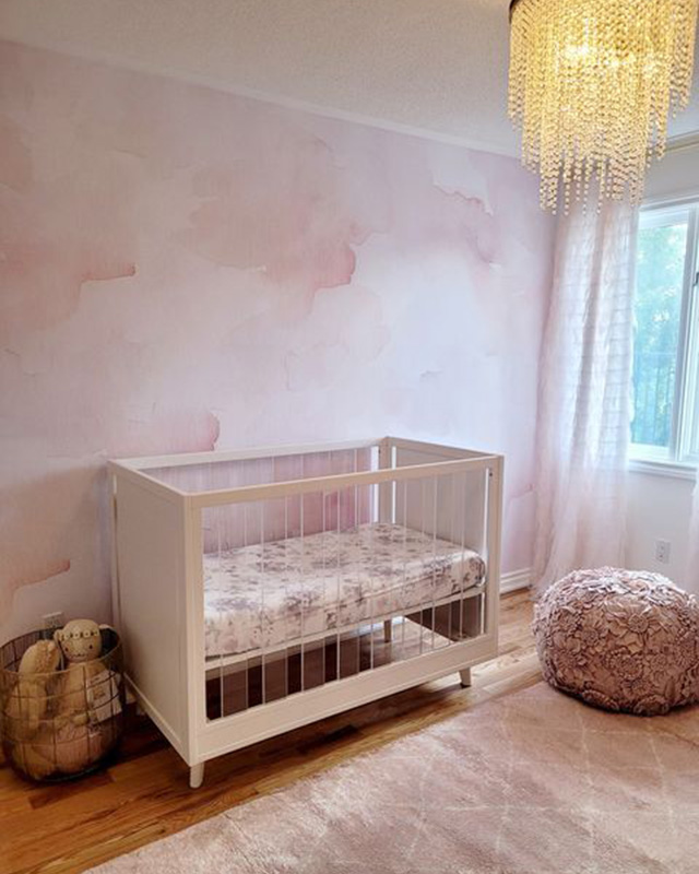 Baby room best sale wallpaper ideas